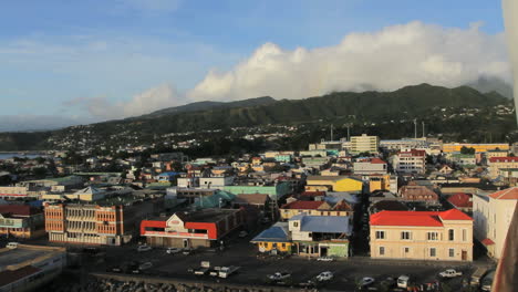 The-town-of-Roseau-in-Dominica