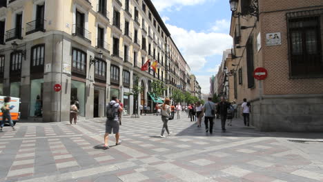 Madrid-Fußgängerzone-Schnell