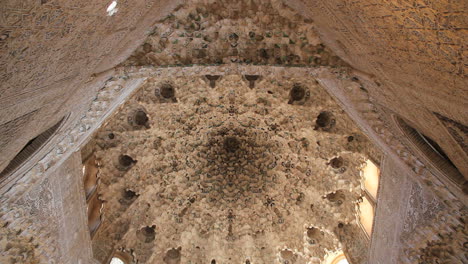 Spain-Andalucia-Alhambra-elaborate-ceiling