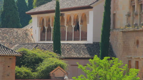 Spanien-Andalusien-Alhambra-Anmutige-Säulen
