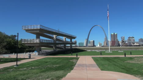 Missouri-St-Louis-Bogen-Mit-Aussichtsplattform-S