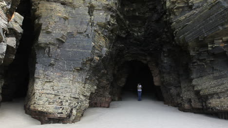 Spanien-Galizien-Playa-Catedrales-Meereshöhle-2-C