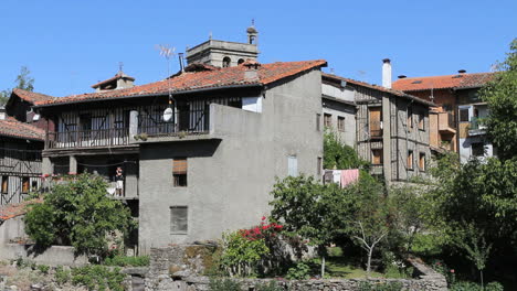 España-La-Alberca-Casas-De-Estructura-De-Madera-Gris-2