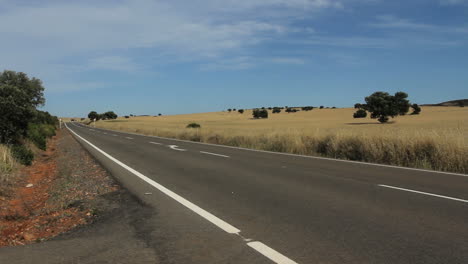 Road-through-La-Mancha-landscape-1