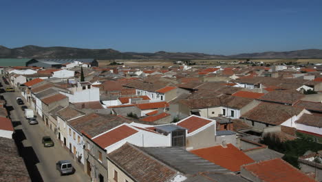 Spain-Castile-Calzada-De-Calatrava-Rooftops-Street-2