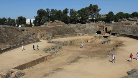 Spanien-Merida-Römisches-Amphitheater