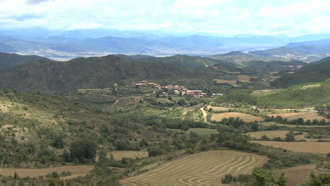 Spain-Pyrenees-village-zoom-out-3