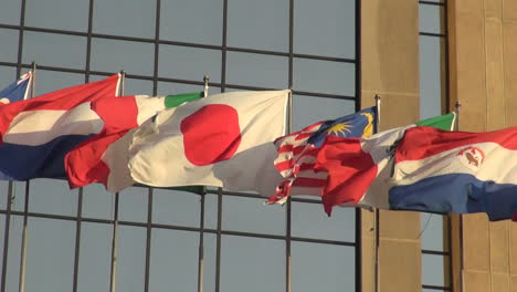 Spain-Galicia-Santiago-flags-2