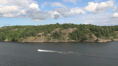 Schweden-Stockholmer-Schären-Schnellboot