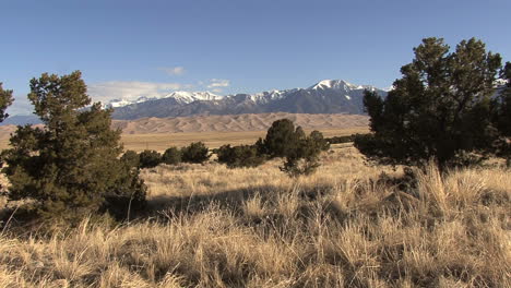 Colorado-Grandes-Dunas-De-Arena-Con-Pastos