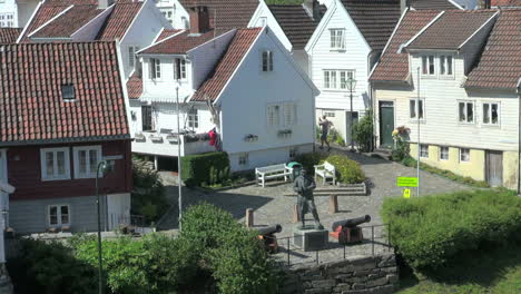 Norwegen-Stavanger-Altstadt-S