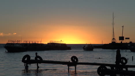 Bolivien-Titicacasee-Sonnenuntergang