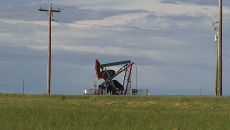 Kanada-Alberta-Ölquelle-Pumpen-S
