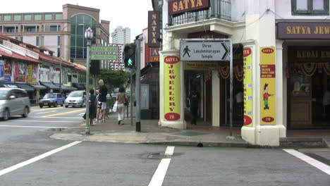 Singapore-city-Little-India-street