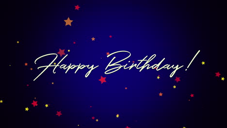 Animated-closeup-Happy-Birthday-text-on-blue-background