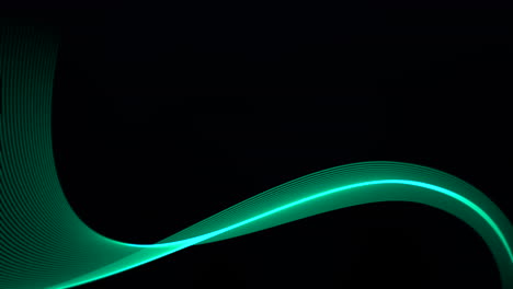 Bewegung-Grüne-Linien-Abstrakter-Hintergrund