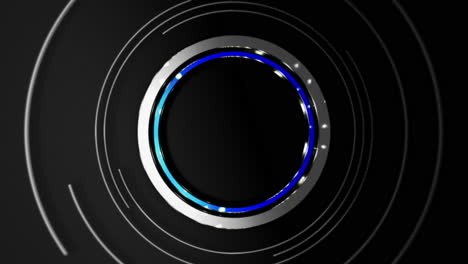 Bewegung-Blaue-Kreise-Abstrakten-Hintergrund
