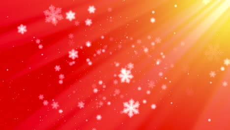 White-snowflakes-and-abstract-bokeh-particles-falling-1