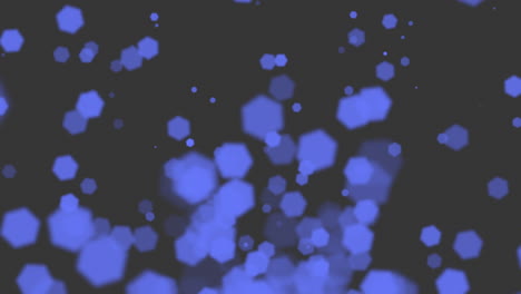 Animation-fly-abstract-blue-bokeh-and-particles-2