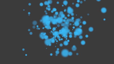 Animation-fly-abstract-blue-bokeh-and-particles-5