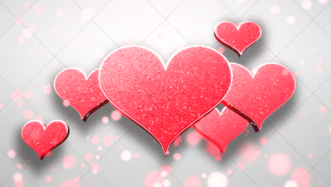 Animation-closeup-motion-romantic-hearts-on-Valentines-day-14