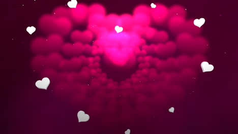 Animation-closeup-motion-romantic-hearts-on-Valentines-day-24