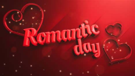 Romantischer-Liebestext-Und-Romantisches-Herz-Der-Bewegung-Am-Valentinstag-3