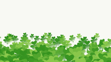 Motion-green-shamrocks-with-Patricks-Day-11