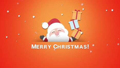 Frohe-Weihnachten-Text-Mit-Weihnachtsmann-Mit-Geschenkboxen-1