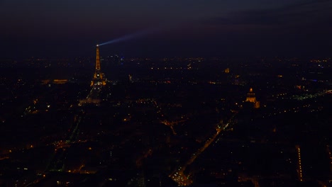Gorgeous-high-angle-view-of-the-Eiffel-Tower-and-Paris-at-night-1
