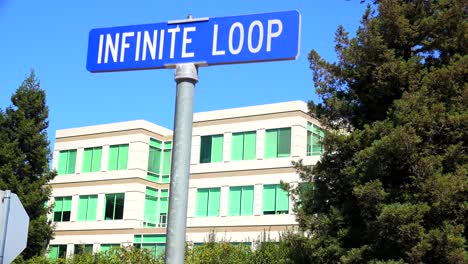 Sede-De-Apple-Computer-En-Cupertino-California-En-Infinite-Loop