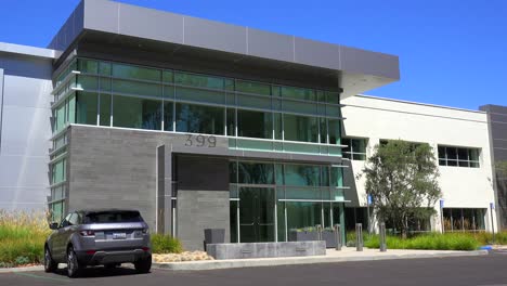 Establishing-panning-shot-of-the-exterior-of-a-generic-modern-office-building-1