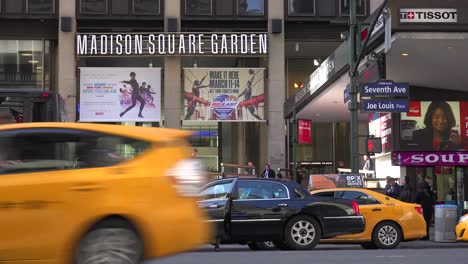 Aufnahme-Des-Madison-Square-Garden-In-New-York-City