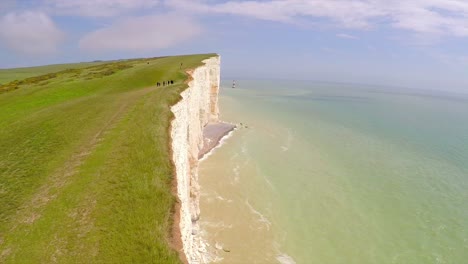 Beautiful-aerial-shot-of-the-White-Cliffs-of-Dover-at-Beachy-Head-England-2