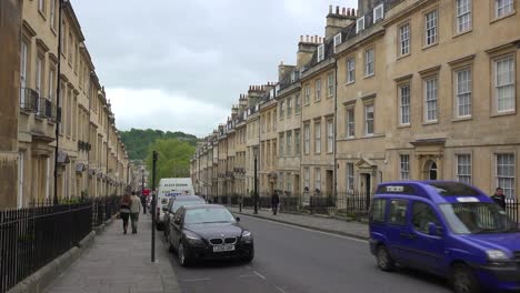 A-beautiful-old-circular-street-in-London-or-Bath-England-1