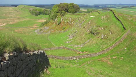 An-establishing-shot-of-Hadrians-Wall-in-Northern-England-6