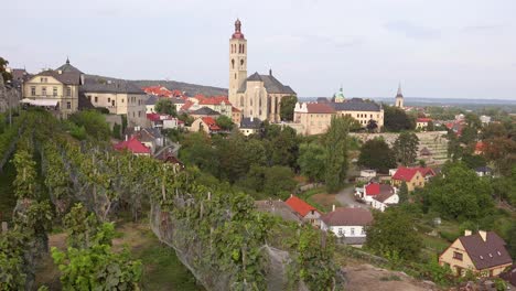 Drehaufnahme-Der-Kleinstadt-Kutn___ï-Hora-In-Tschechien