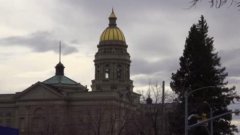 El-Edificio-Del-Capitolio-En-Cheyenne-Wyoming