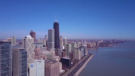 Hochwinkelantenne-Der-Innenstadt-Von-Chicago-Illinois-3