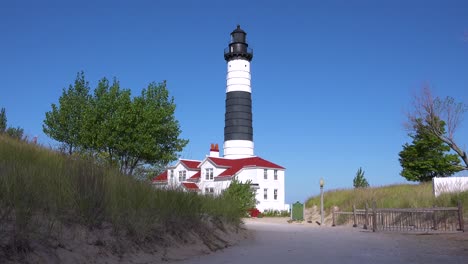 Der-Große-Leuchtturm-Von-Sable-Point-In-Der-Nähe-Von-Ludington-Michigan-Ist-Ein-Wunderschönes-Wahrzeichen-Der-Großen-Seen?