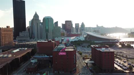 Rising-aerial-of-the-Heinz-ketchup-factory-and-museum-in-Pittsburgh-Pennsylvania-1