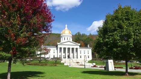The-capital-building-in-Montpelier-Vermont