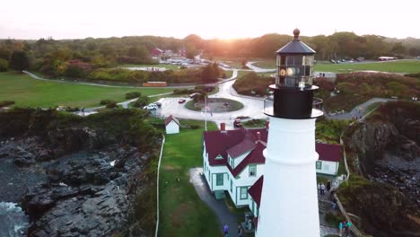 Great-aerial-shot-over-the-Portland-Head-lighthouse-suggests-Americana-or-beautiful-New-England-scenery-4