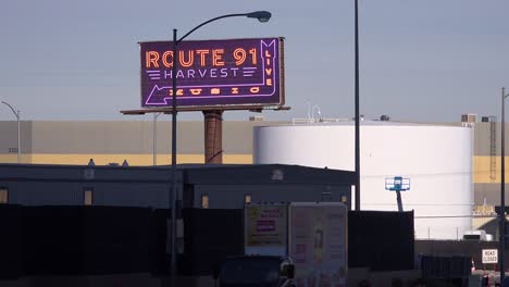 2017---Signs-for-the-Route-91-Harvest-music-festival-site-of-America's-worst-mass-shooting-4