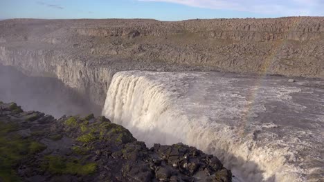 Dettifoss-Iceland-one-of-the-most-remarkable-waterfalls-in-the-world-with-rainbow