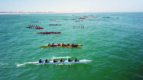 Aerial-over-outrigger-canoes-racing-in-a-rowing-race-on-the-Pacific-ocean-near-Ventura-California-14