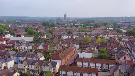 Nice-aerial-over-the-city-of-Canterbury-and-cathedral-Kent-United-Kingdom-England-2