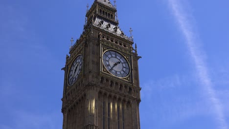 Toma-De-Establecimiento-Del-Big-Ben-De-Londres,-Inglaterra