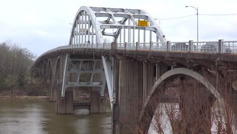 The-Edmund-Pettus-Bridge-a-historic-civil-rights-site-leads-into-Selma-Alabama