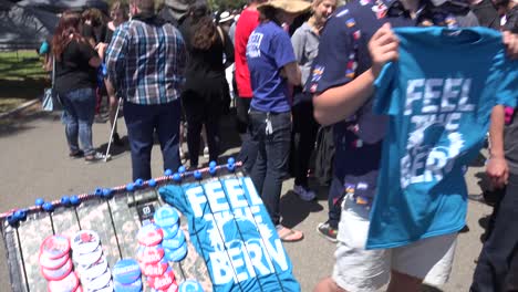 A-vendor-sells-Bernie-Sanders-memorabilia-at-a-rally-1
